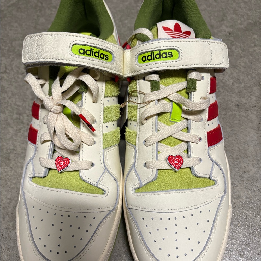 adidas Dr. Seuss x Forum Low The Grinch - Cream White